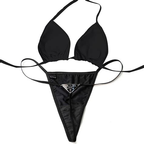 women prada swimsuit|Prada bikini.